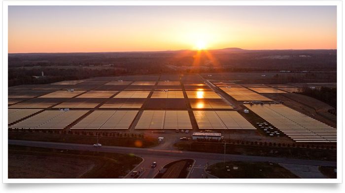 100% ανανεώσιμη ενέργεια σε εγκατάσταση της Apple